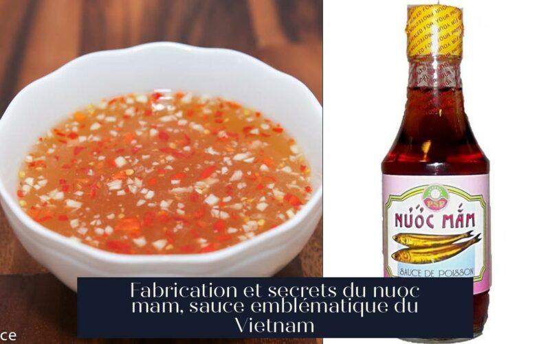 Fabrication et secrets du nuoc mam, sauce emblématique du Vietnam