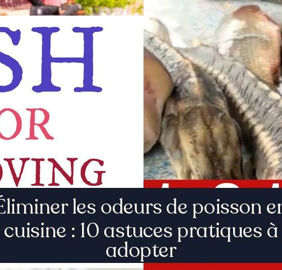 Éliminer les odeurs de poisson en cuisine : 10 astuces pratiques à adopter
