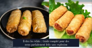 Évitez les éclats : Guide complet pour des nems parfaitement frits sans explosion