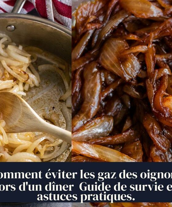 Comment éviter les gaz des oignons lors d'un dîner Guide de survie et astuces pratiques.