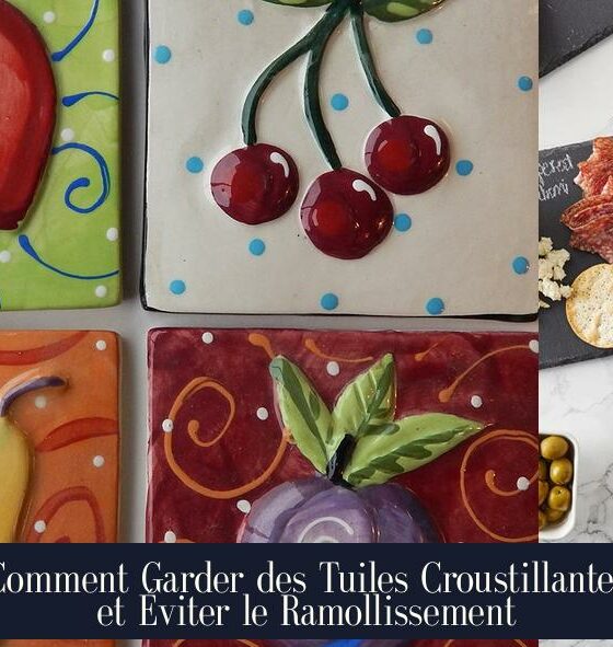Comment Garder des Tuiles Croustillantes et Éviter le Ramollissement