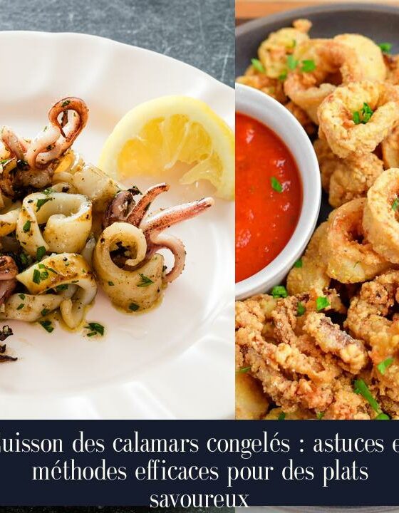 Cuisson des calamars congelés : astuces et méthodes efficaces pour des plats savoureux
