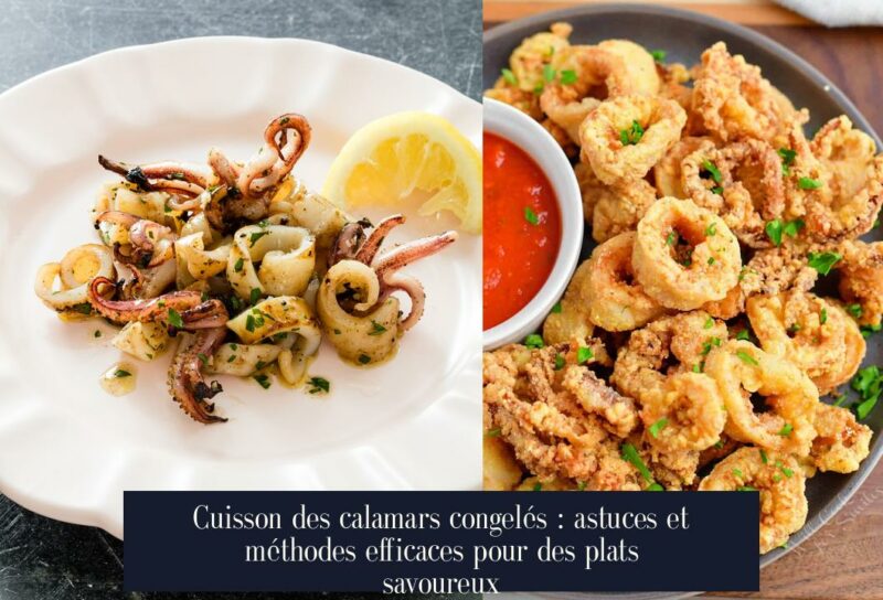 Cuisson des calamars congelés : astuces et méthodes efficaces pour des plats savoureux