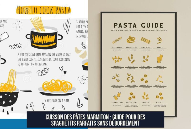 Cuisson des pâtes Marmiton : Guide pour des spaghettis parfaits sans débordement