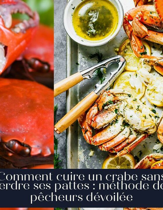 Comment cuire un crabe sans perdre ses pattes : méthode des pêcheurs dévoilée
