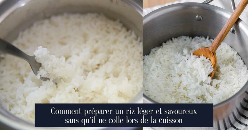 Comment préparer un riz léger et savoureux sans qu'il ne colle lors de la cuisson