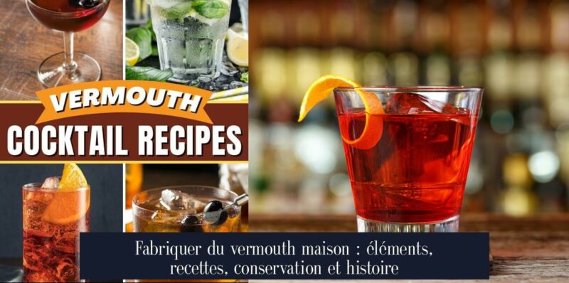 Fabriquer du vermouth maison : éléments, recettes, conservation et histoire