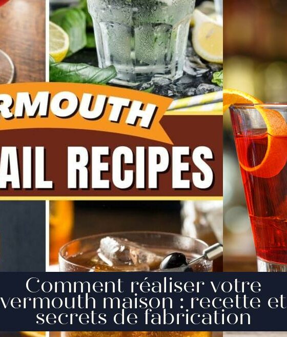 Comment réaliser votre vermouth maison : recette et secrets de fabrication