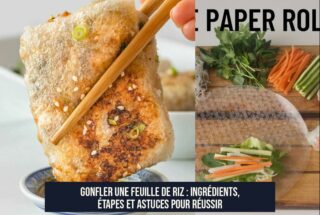 Gonfler une feuille de riz : Ingrédients, étapes et astuces pour réussir