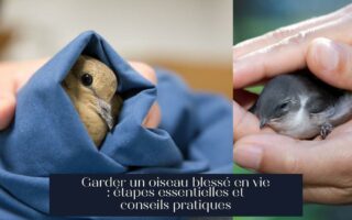 Garder un oiseau blessé en vie : étapes essentielles et conseils pratiques