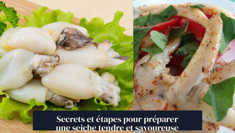 Secrets et étapes pour préparer une seiche tendre et savoureuse