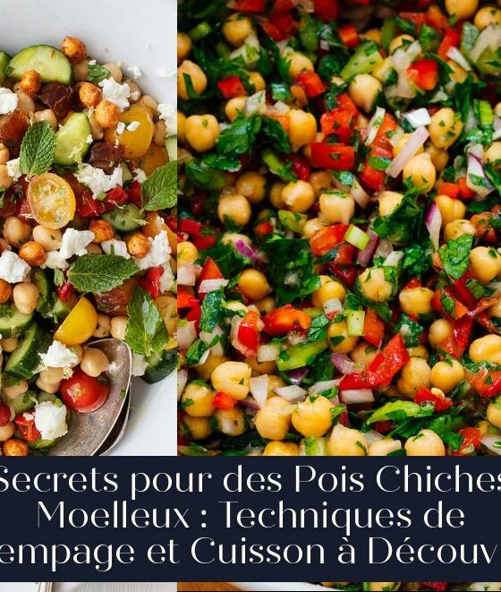 Secrets pour des Pois Chiches Moelleux : Techniques de Trempage et Cuisson à Découvrir