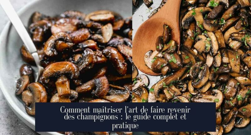 Comment maîtriser l'art de faire revenir des champignons : le guide complet et pratique