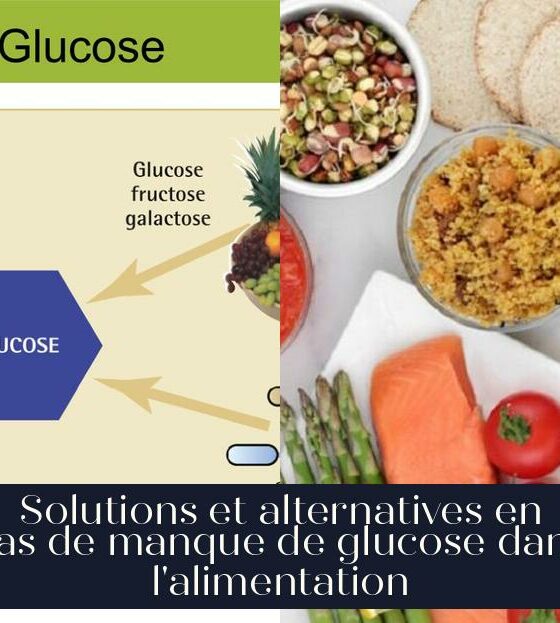 Solutions et alternatives en cas de manque de glucose dans l'alimentation