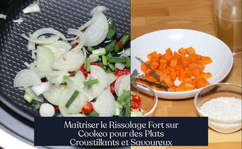 Maîtriser le Rissolage Fort sur Cookeo pour des Plats Croustillants et Savoureux