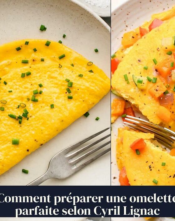 Comment préparer une omelette parfaite selon Cyril Lignac