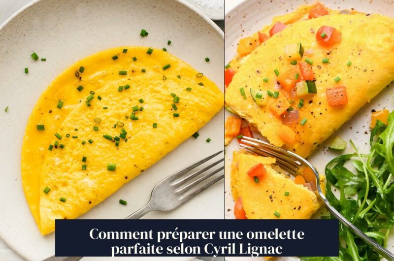Comment préparer une omelette parfaite selon Cyril Lignac