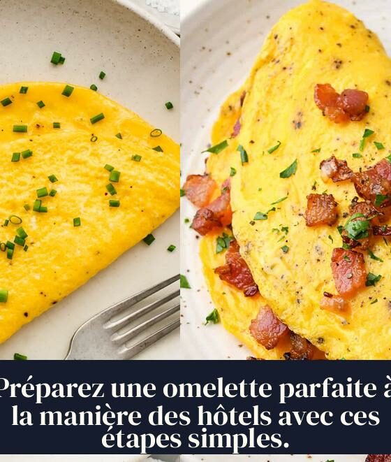 Préparez une omelette parfaite à la manière des hôtels avec ces étapes simples.