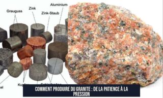 Comment produire du granite : de la patience à la pression