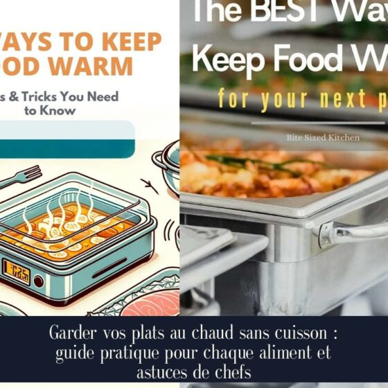 Garder vos plats au chaud sans cuisson : guide pratique pour chaque aliment et astuces de chefs