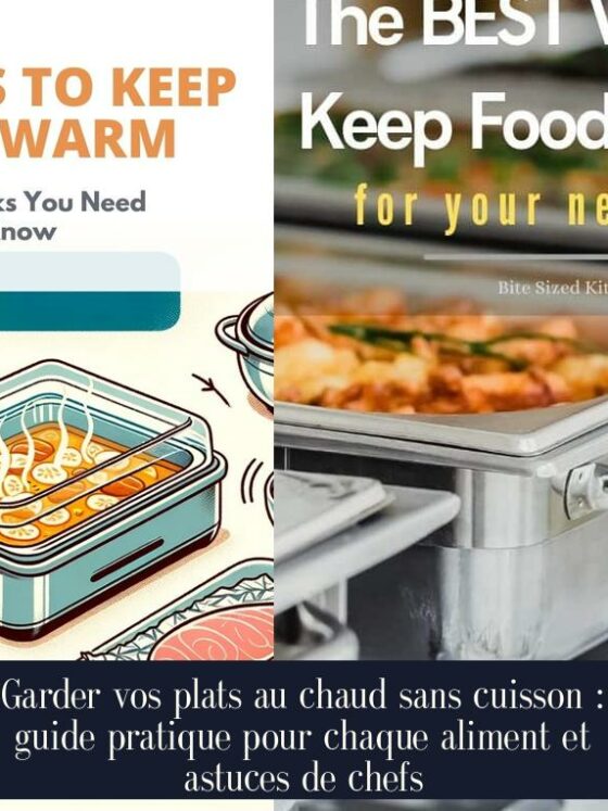 Garder vos plats au chaud sans cuisson : guide pratique pour chaque aliment et astuces de chefs
