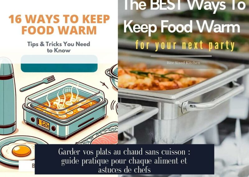 Garder vos plats au chaud sans cuisson : guide pratique pour chaque aliment et astuces de chefs