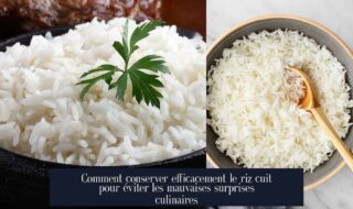 Comment conserver efficacement le riz cuit pour éviter les mauvaises surprises culinaires