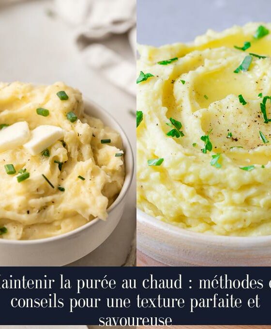 Maintenir la purée au chaud : méthodes et conseils pour une texture parfaite et savoureuse