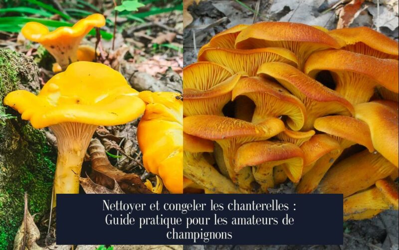 Nettoyer et congeler les chanterelles : Guide pratique pour les amateurs de champignons