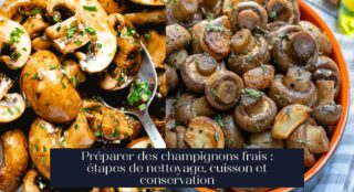 Préparer des champignons frais : étapes de nettoyage, cuisson et conservation