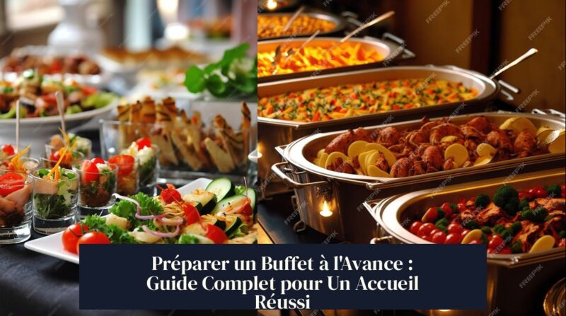 Préparer un Buffet à l'Avance : Guide Complet pour Un Accueil Réussi
