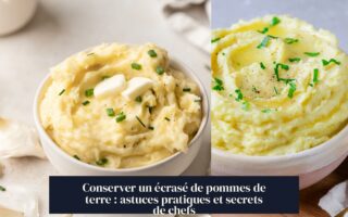 Conserver un écrasé de pommes de terre : astuces pratiques et secrets de chefs