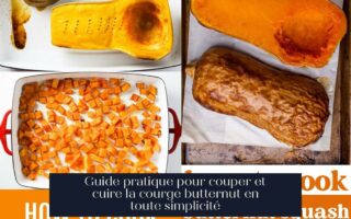 Guide pratique pour couper et cuire la courge butternut en toute simplicité