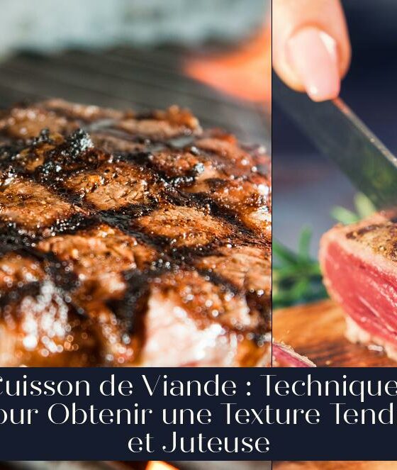 Cuisson de Viande : Techniques pour Obtenir une Texture Tendre et Juteuse