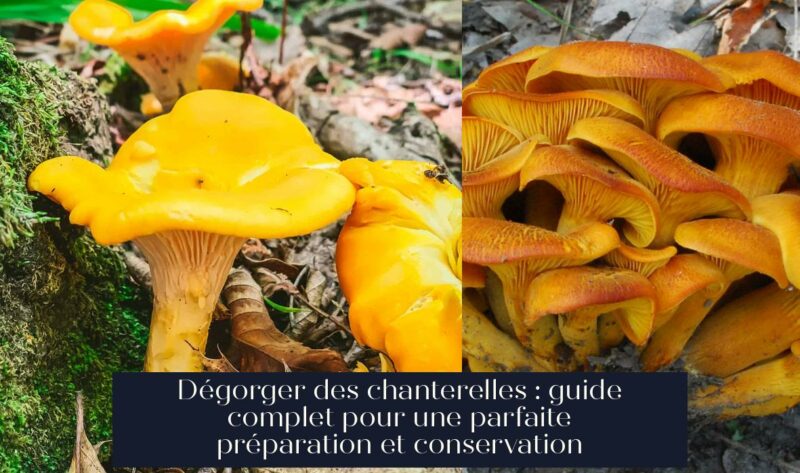Dégorger des chanterelles : guide complet pour une parfaite préparation et conservation