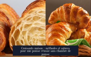 Croissants maison : méthodes et astuces pour une pousse réussie sans chambre de pousse