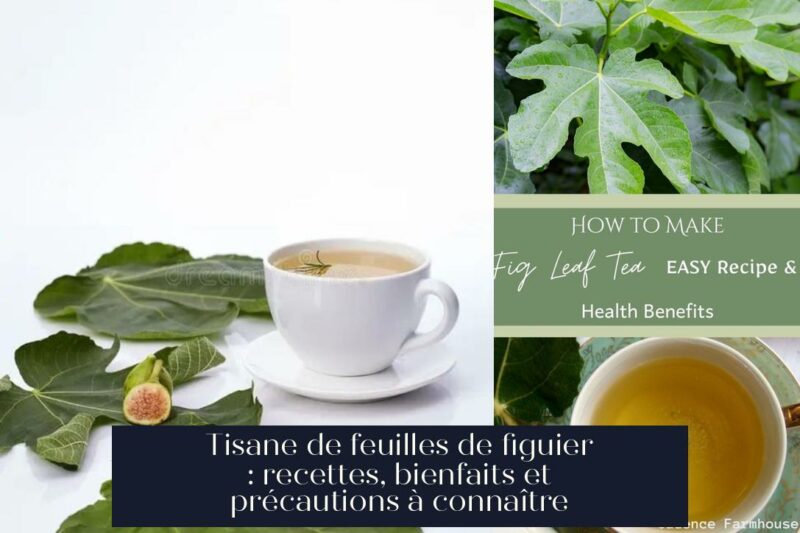 Tisane de feuilles de figuier : recettes, bienfaits et précautions à connaître