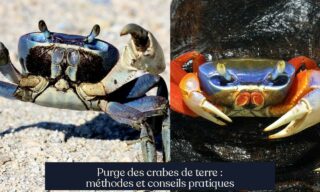 Purge des crabes de terre : méthodes et conseils pratiques