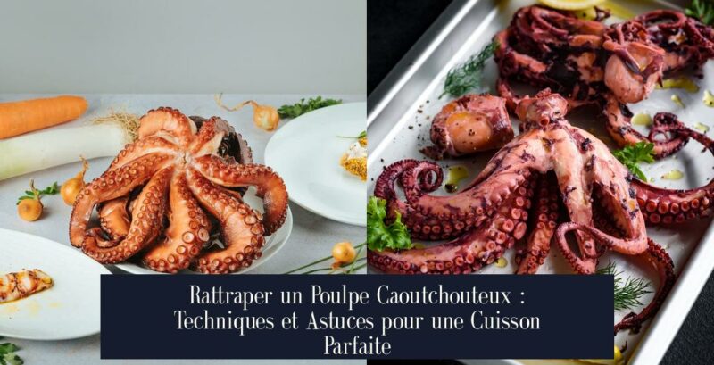 Rattraper un Poulpe Caoutchouteux : Techniques et Astuces pour une Cuisson Parfaite