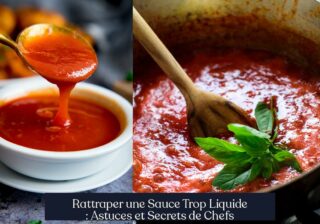 Rattraper une Sauce Trop Liquide : Astuces et Secrets de Chefs
