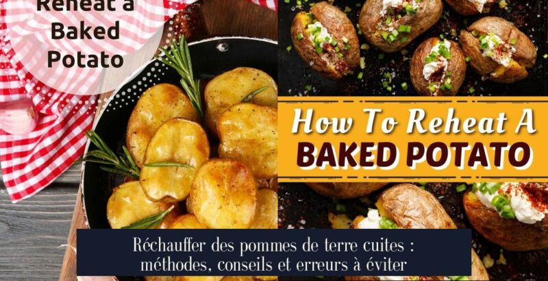 Réchauffer des pommes de terre cuites : méthodes, conseils et erreurs à éviter