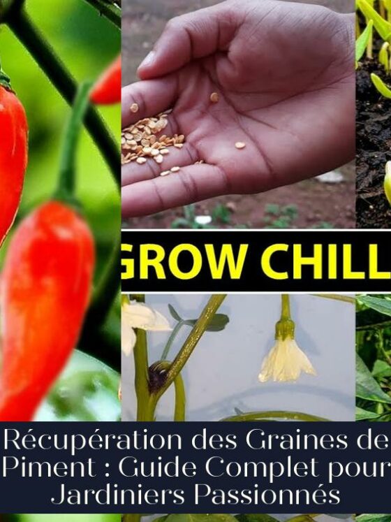 Récupération des Graines de Piment : Guide Complet pour Jardiniers Passionnés