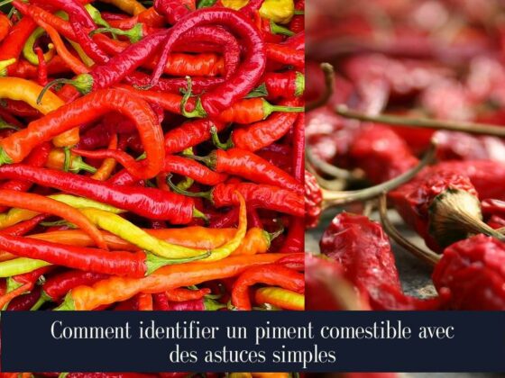 Comment identifier un piment comestible avec des astuces simples