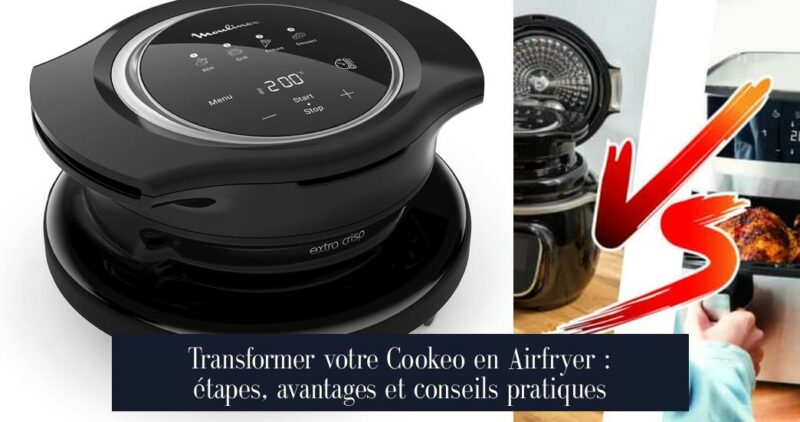 Transformer votre Cookeo en Airfryer : étapes, avantages et conseils pratiques
