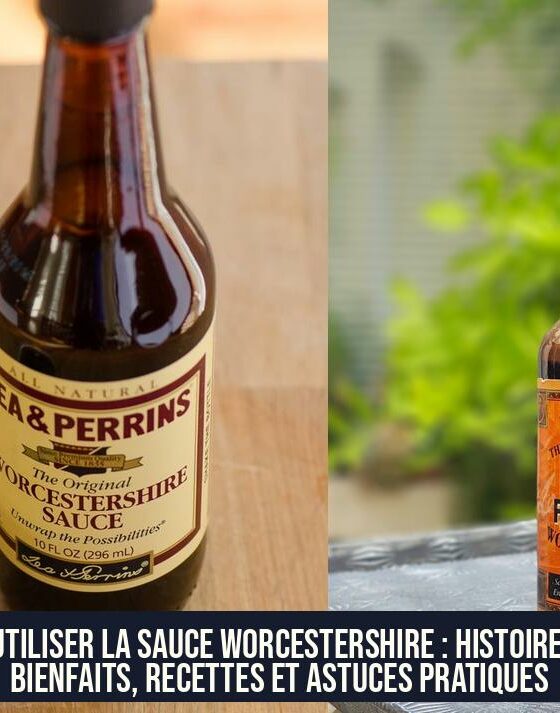 Utiliser la sauce Worcestershire : Histoire, bienfaits, recettes et astuces pratiques