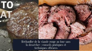 Réchauffer de la viande rouge au four sans la dessécher : conseils pratiques et techniques efficaces