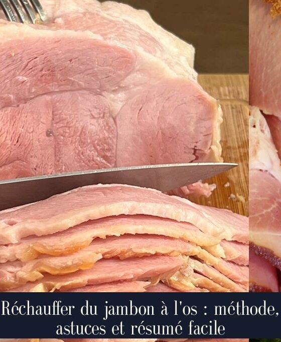 Réchauffer du jambon à l'os : méthode, astuces et résumé facile