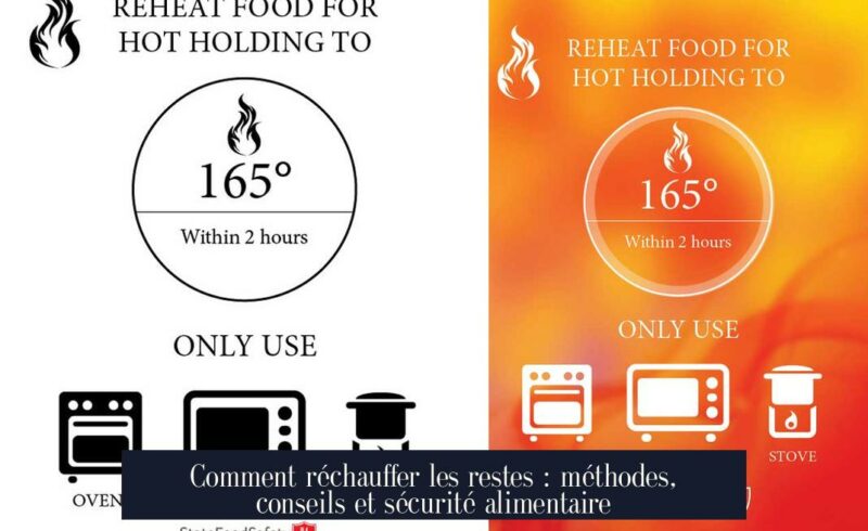 Comment réchauffer les restes : méthodes, conseils et sécurité alimentaire