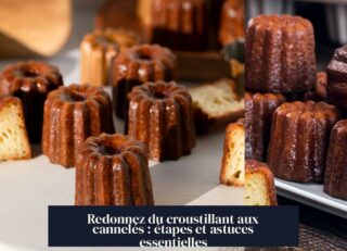 Redonnez du croustillant aux cannelés : étapes et astuces essentielles