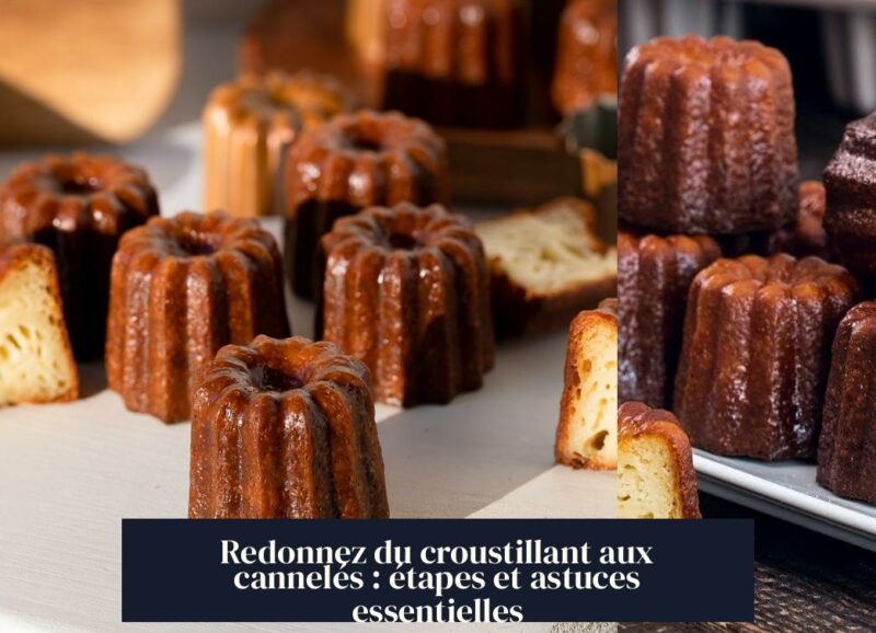 Redonnez du croustillant aux cannelés : étapes et astuces essentielles